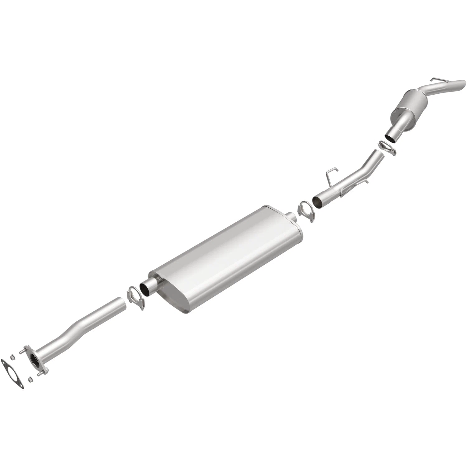 Fits 2005-2006 Buick Terraza Direct-Fit Replacement Exhaust System 106-0009